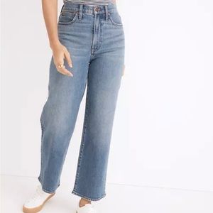 Madewell “The Perfect Vintage Wide-Leg Crop Jean. Size 23. NWOT.